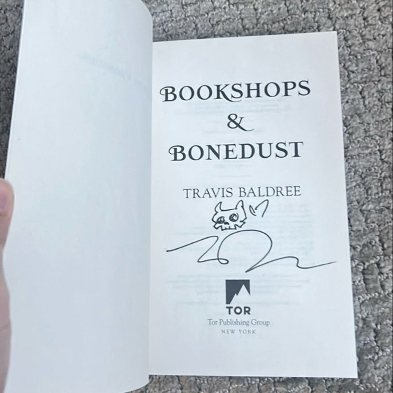 Bookshops and Bonedust - Signed