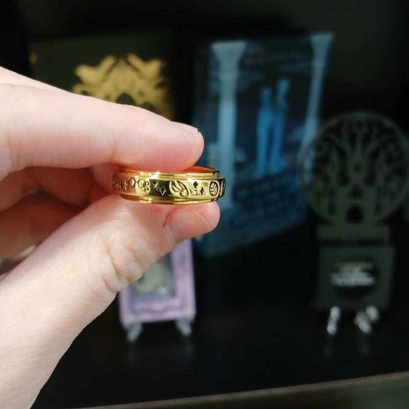 Harry Potter fidget ring jewelery Pura Vida