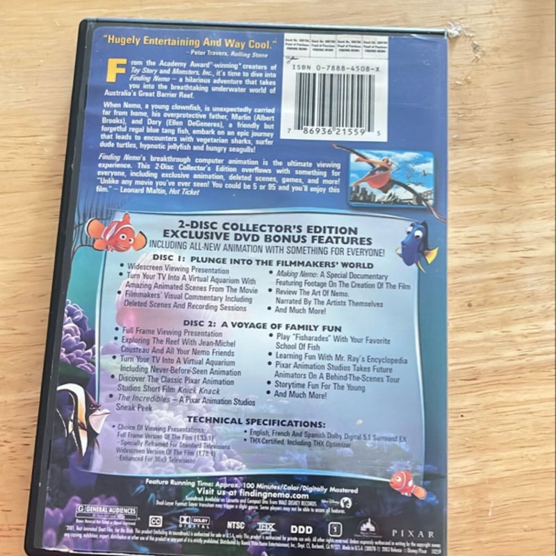 Finding Nemo DVD