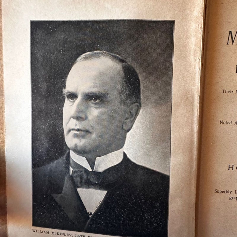 Our Martyr Presidents Presidents Their Illustrious Lives HCB Book Antique 1901