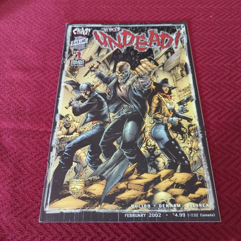 The Undead #1 (2002 Chaos Comics) Black Label