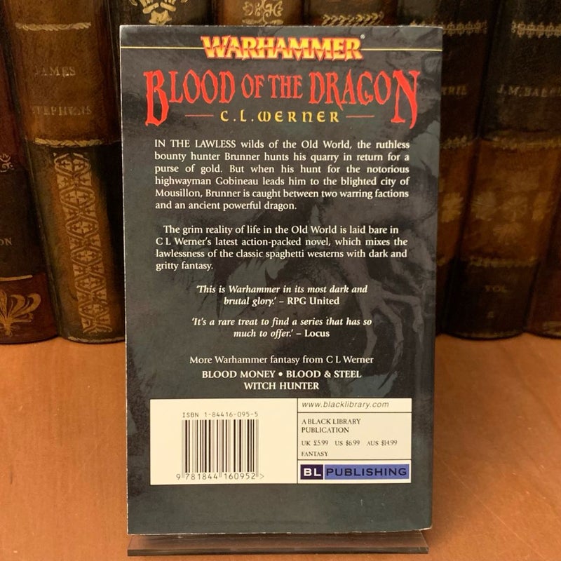 Warhammer: Blood of the Dragon, Brunner the Bounty Hunter, First Edition First Printing