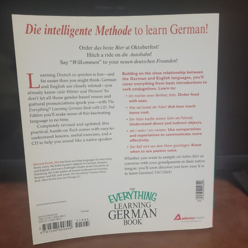 The Everything Learning German Book