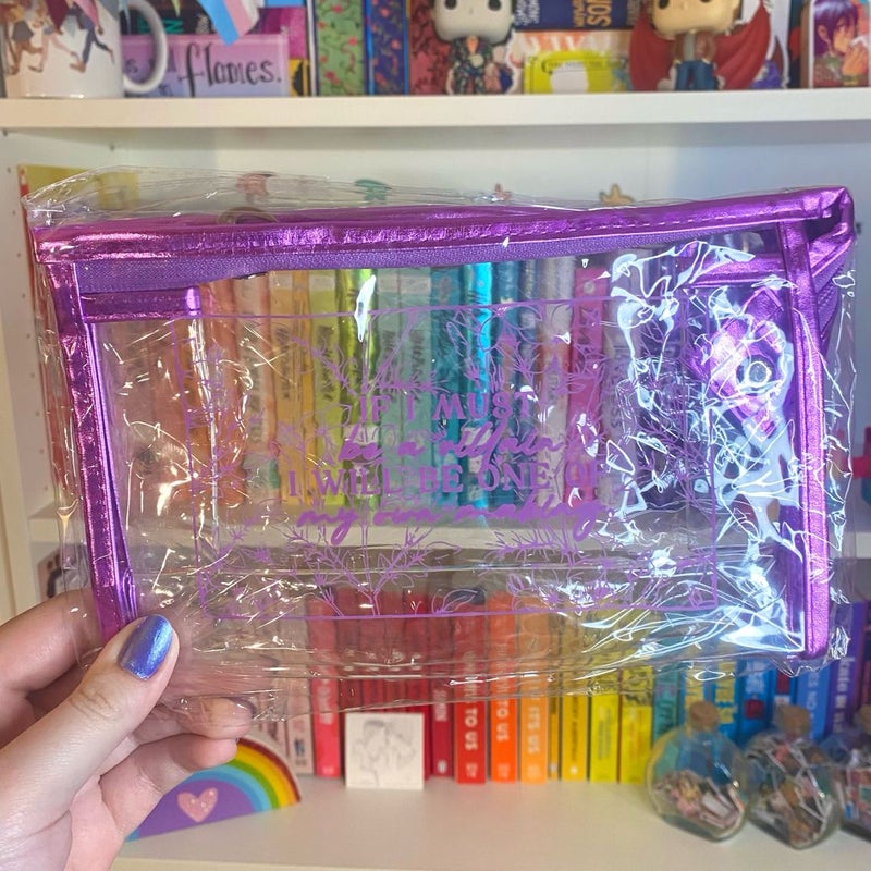  Violet Made of Thorns Zipper Pouch Fae Crate