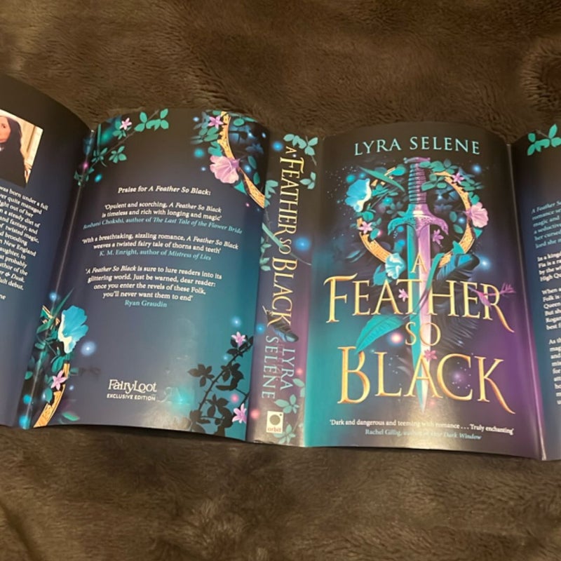 Fairyloot “A Feather So Black” - digitally signed exclusive