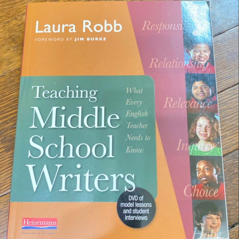 Teaching Middle School Writers