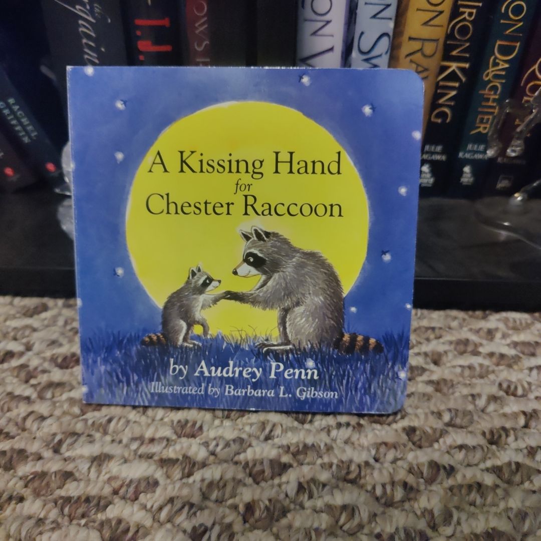 The Kissing Hand By Audrey Penn – Hardcover Children's Book – Good Condition