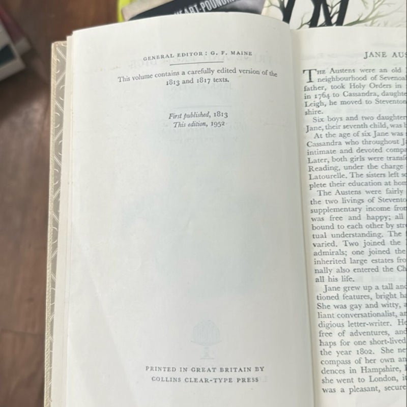 Vintage 1952 Pride and Prejudice 