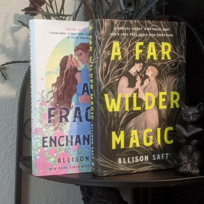 A Far Wilder Magic and A Fragile Enchantment bundle with extras