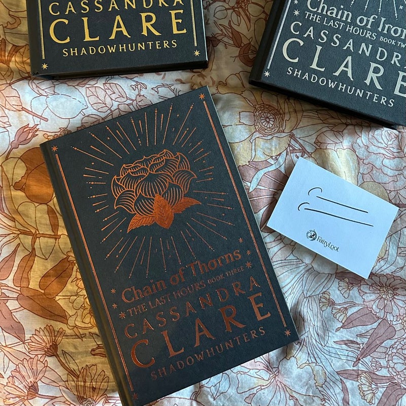 The Last Hours Series by Cassandra Clare Fairyloot Edition