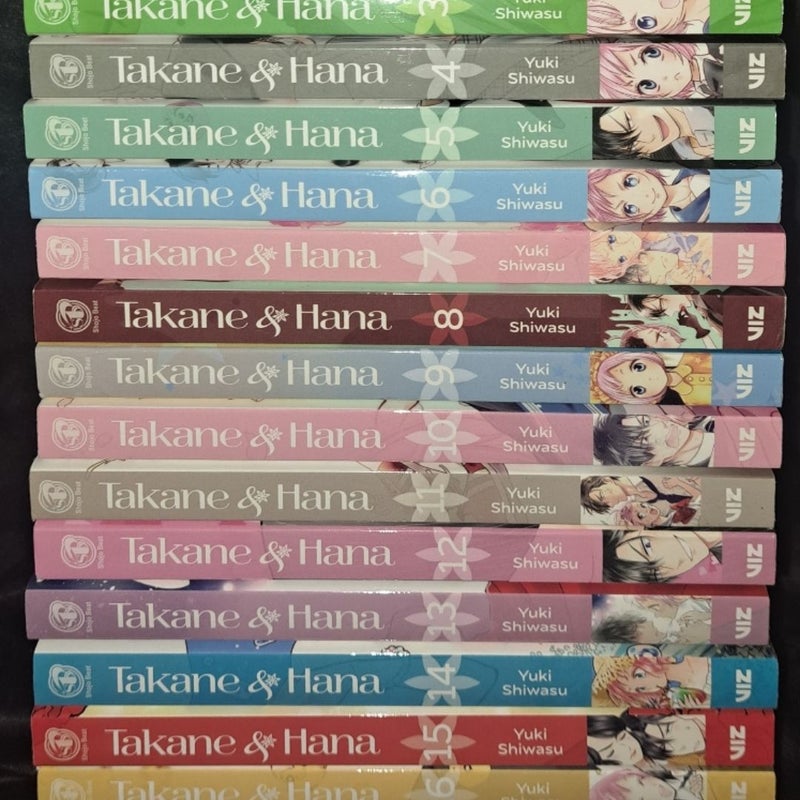 Takane shops & Hana Books 1-18