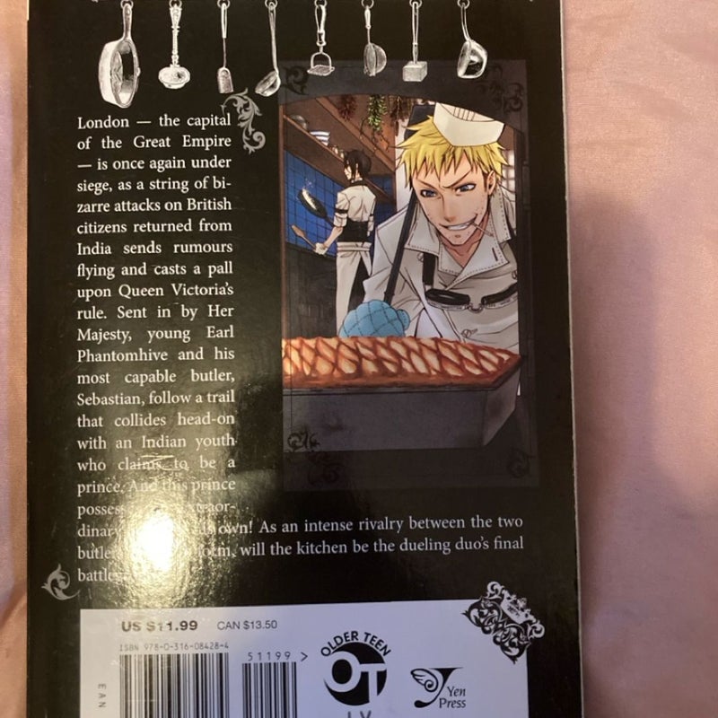 Black butler manga 1-5 