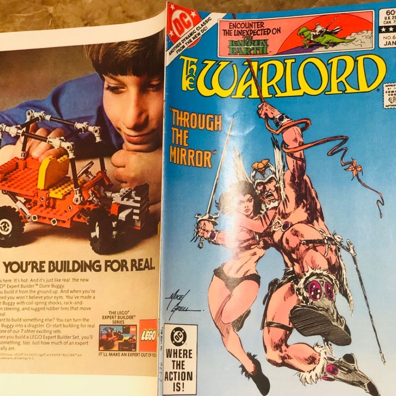 Red Sonja Dynamite #01 The Wardlord #65 & #68 DC Comics RETRO book vintage LOT