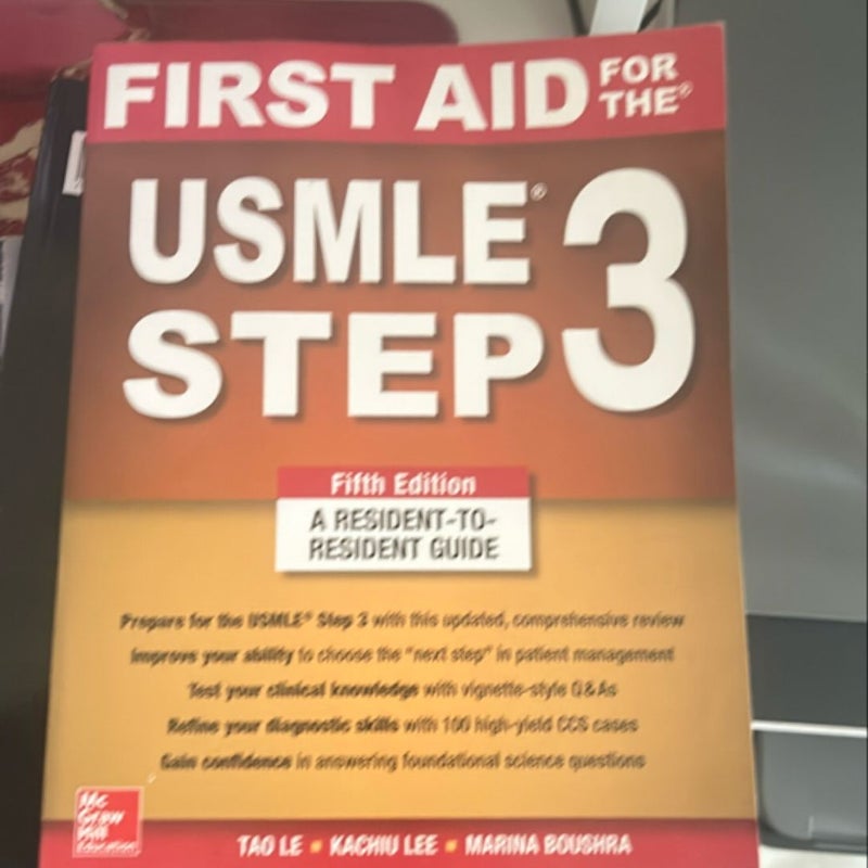 First Aid for the USMLE Step 3, Fifth Edition