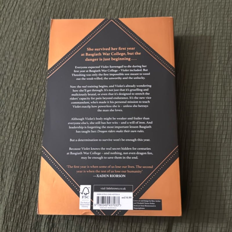 Fourth Wing & Iron Flame UK editions