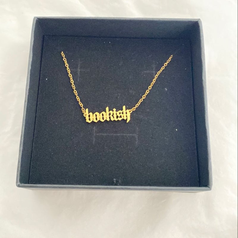 Bookish Necklace