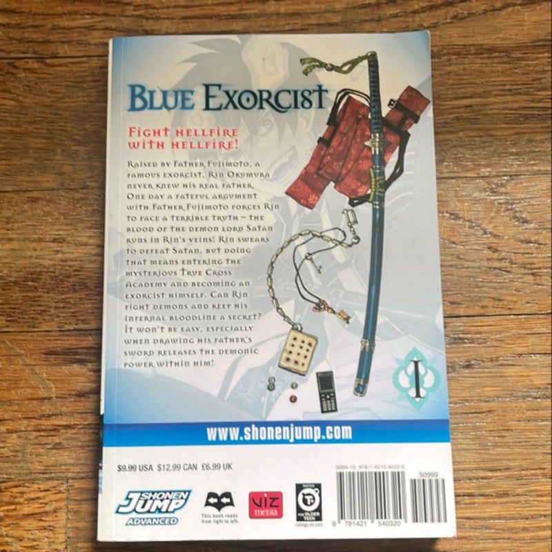 Blue Exorcist, Vol. 1