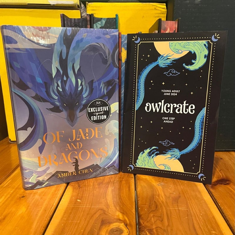 Of Jade and Dragons *Sealed* Signed Owlcrate edition 