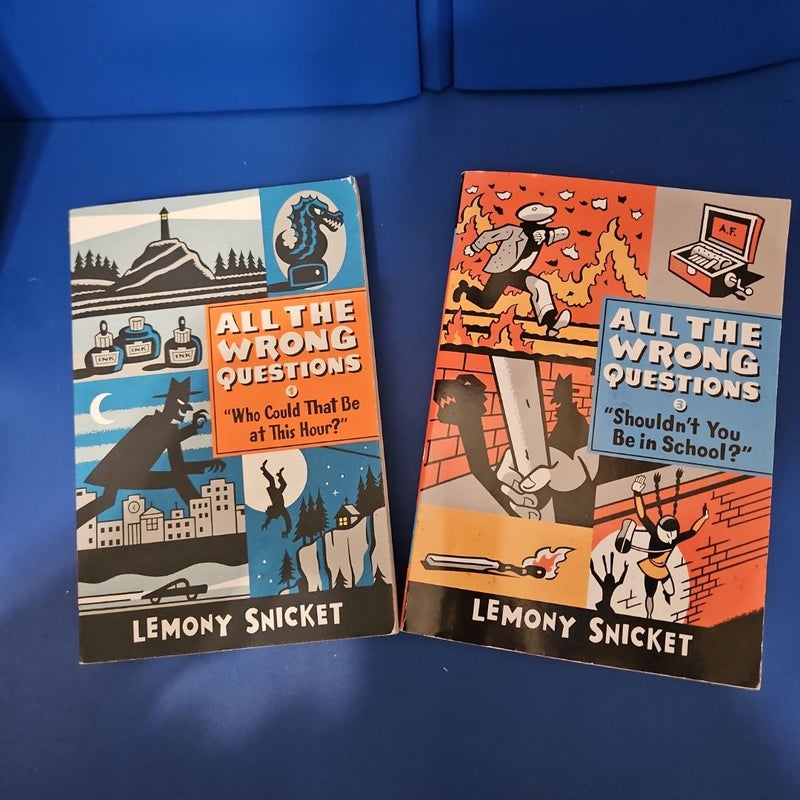 LEMONY SNICKET Pack #1: ALL WRONG QUESTIONS