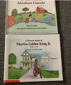 Abraham Lincoln and Martin Luther king jr picture books