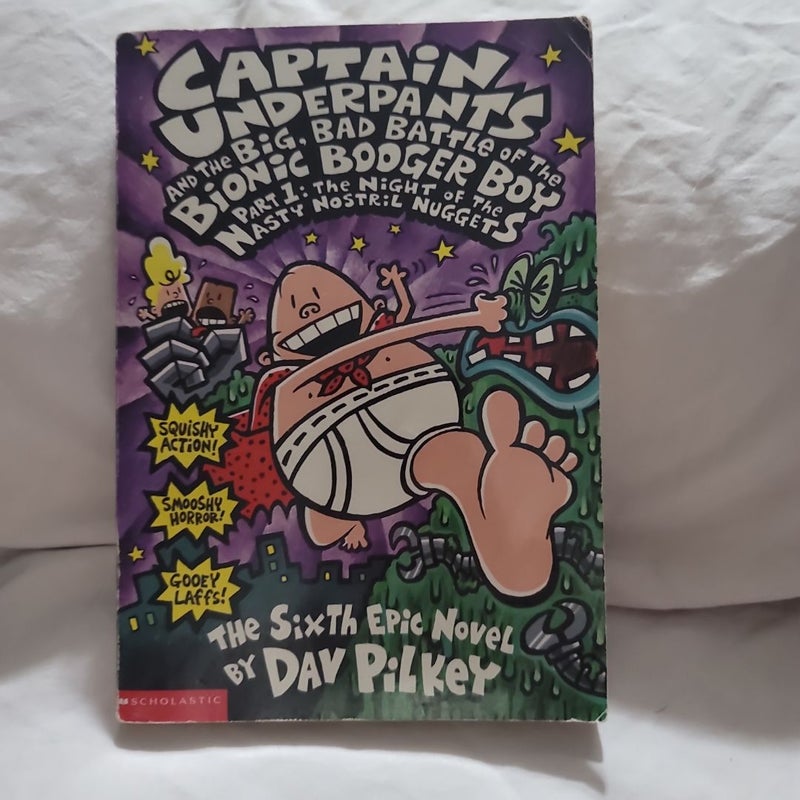 Captain Underpants and the Big Bad Battle of The Bionic Booget Boy