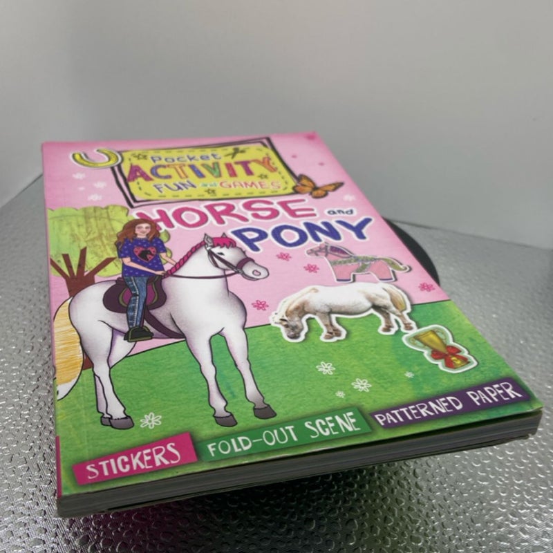 Horse and Pony Pocket Activity Fun and Games