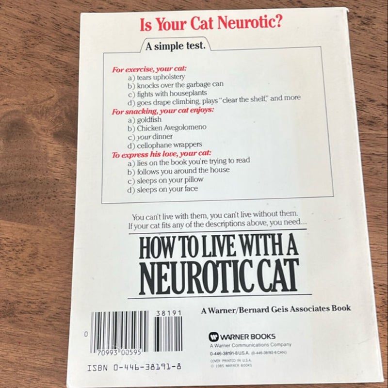 How to Live with a Neurotic Cat