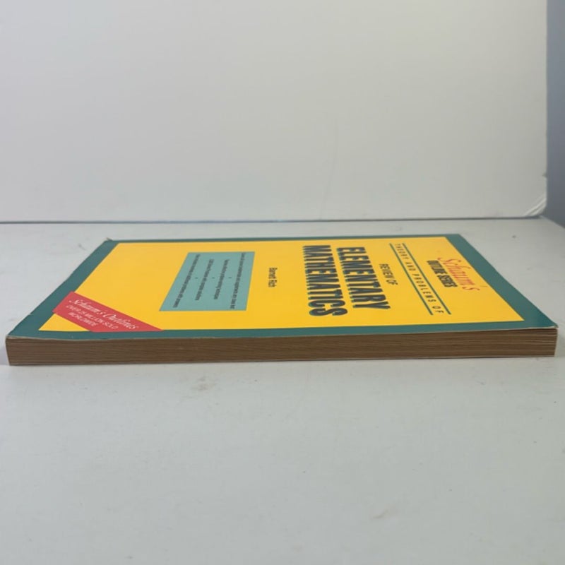 Review of Elementary Mathematics