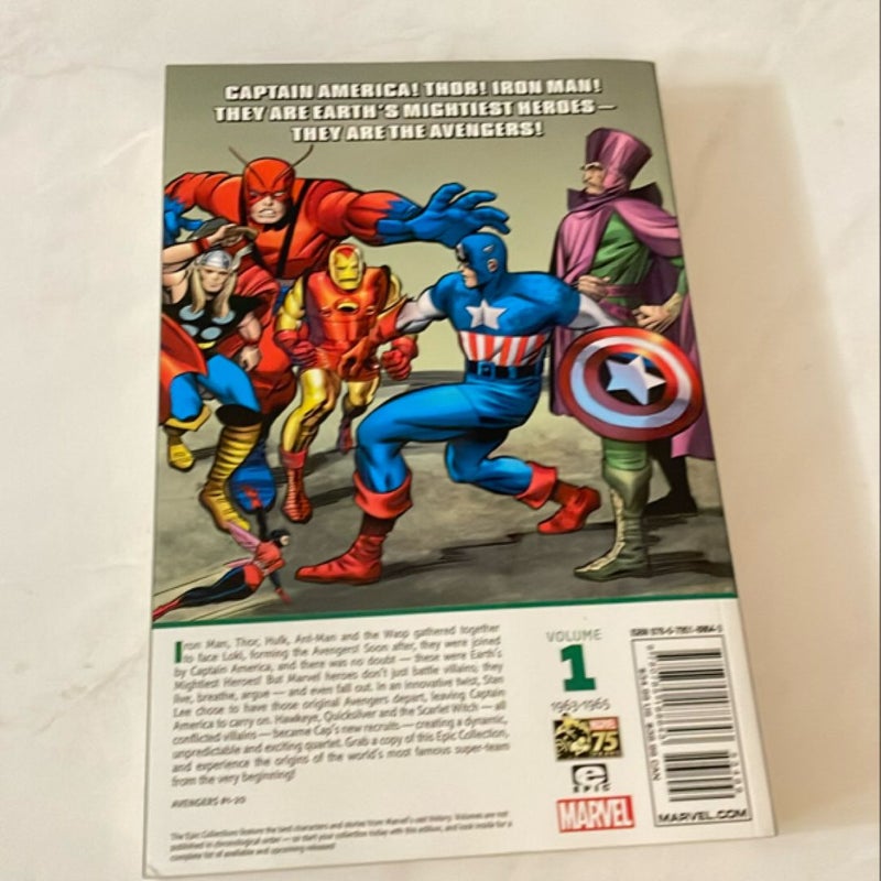 Avengers Epic Collection: Earth's Mightiest Heroes