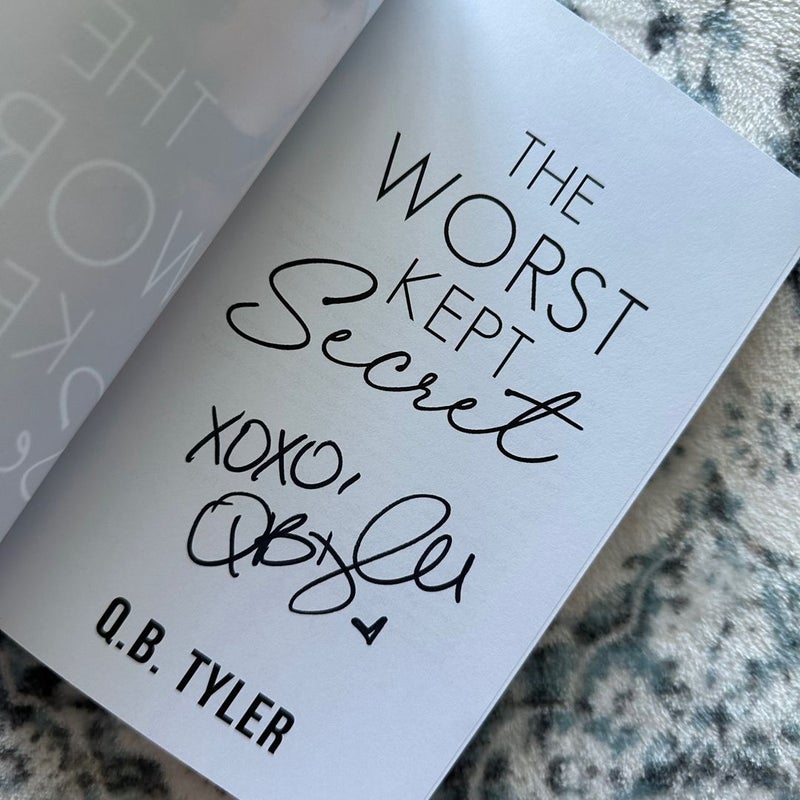 (SIGNED) The Worst Kept Secret 