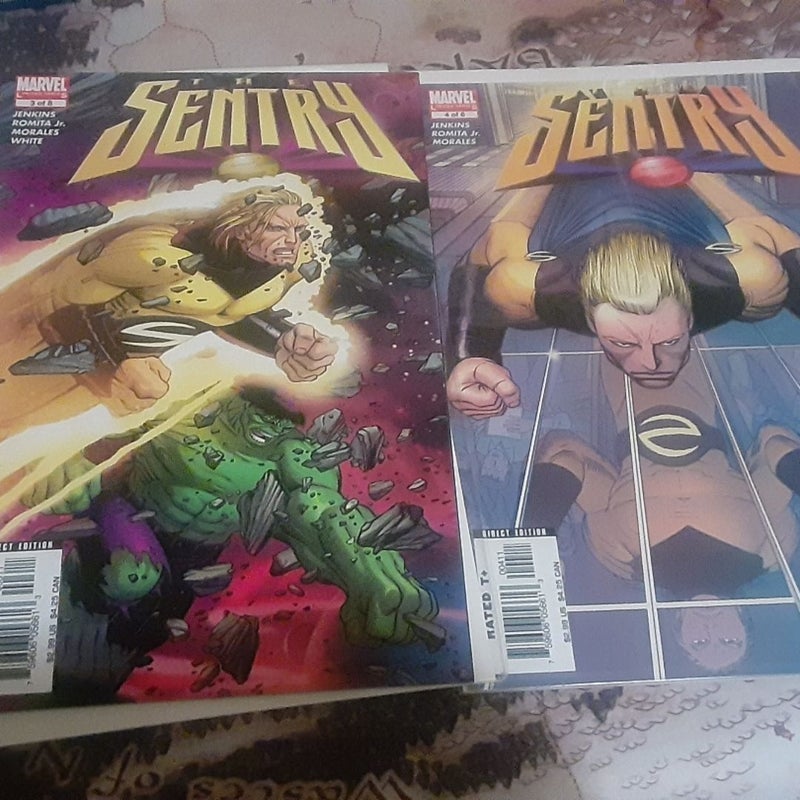 The Sentry Marvel Comics Lot 1,2,3,4,5,6,7,8 2005