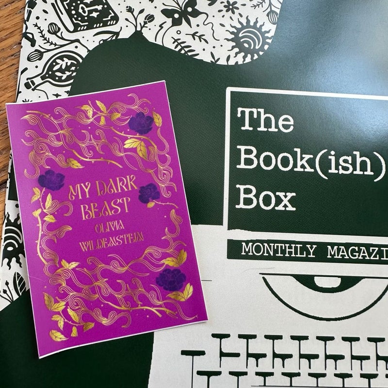 My Dark Beast by Olivia Wildenstein Bookish Darkly Box