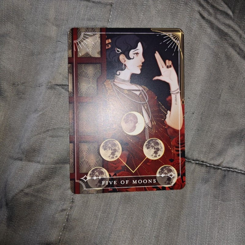 Fairyloot Tarot Cards - Five of Moons