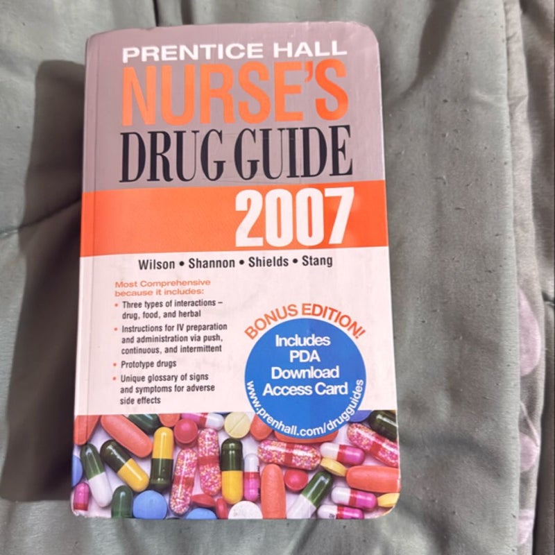 Prentice Hall Nurse's Drug Guide