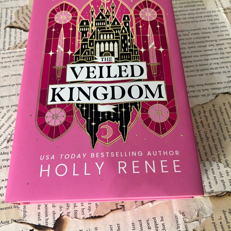 The Veiled Kingdom signed special edition sprayed edges