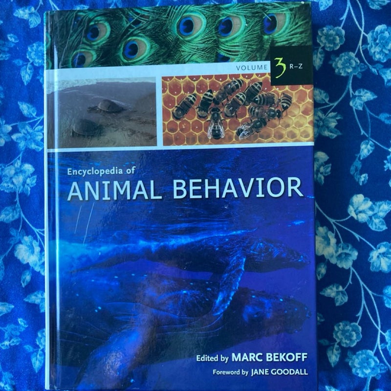 Encyclopedia of Animal Behavior