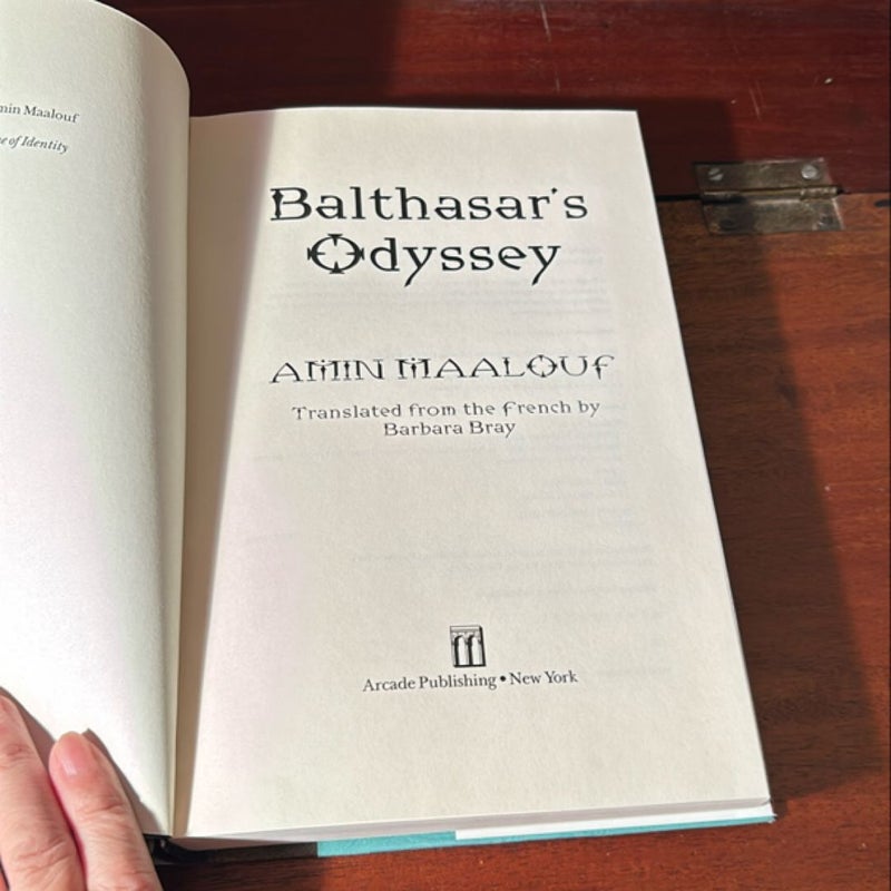 Balthasar's Odyssey (1st NA Ed/1st)