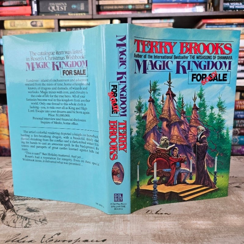 Magic Kingdom for Sale - Sold! 1st edition/1st print