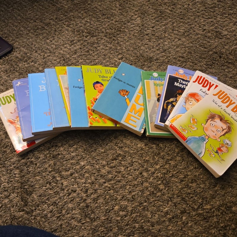 Judy Blume set of 12 Books