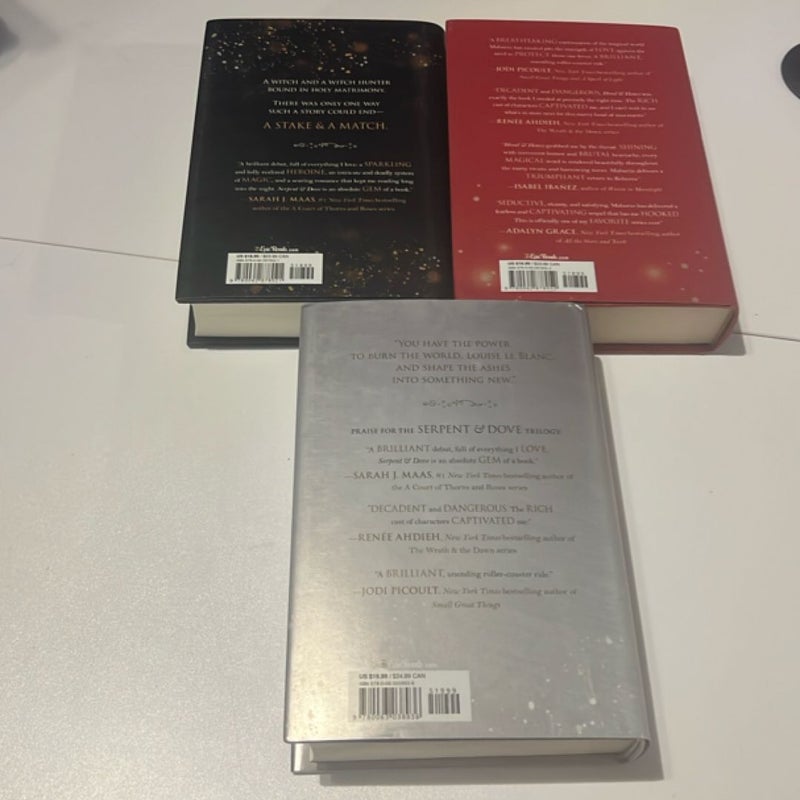 Serpent & Dove Trilogy