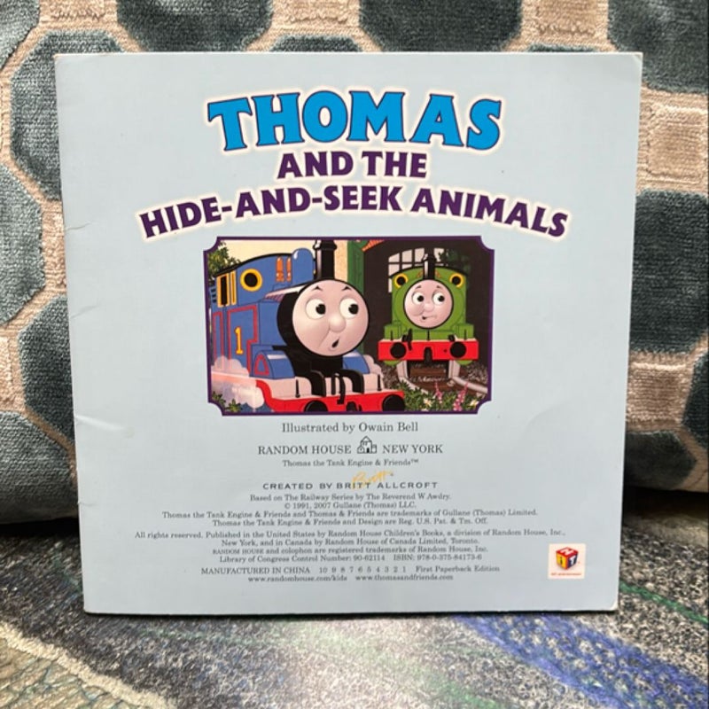 Thomas and the Hide and Seek Animals