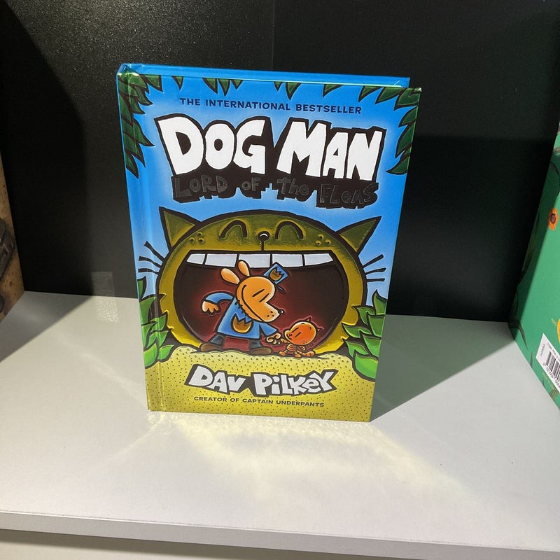Dog Man Lord of the Fleas: A Graphic Novel by Dav Pilkey, Hardcover