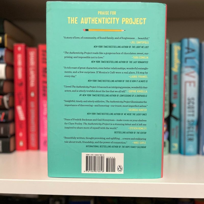 The Authenticity Project by Clare Pooley, Hardcover | Pangobooks