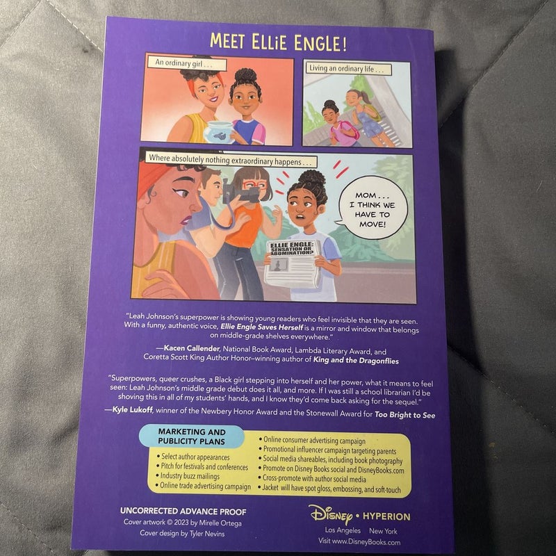 Ellie Engle Saves Herself (Advanced Readers Copy)