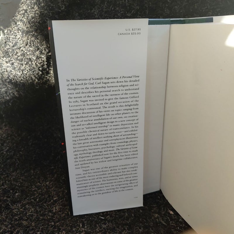 The Varieties of Scientific Experience