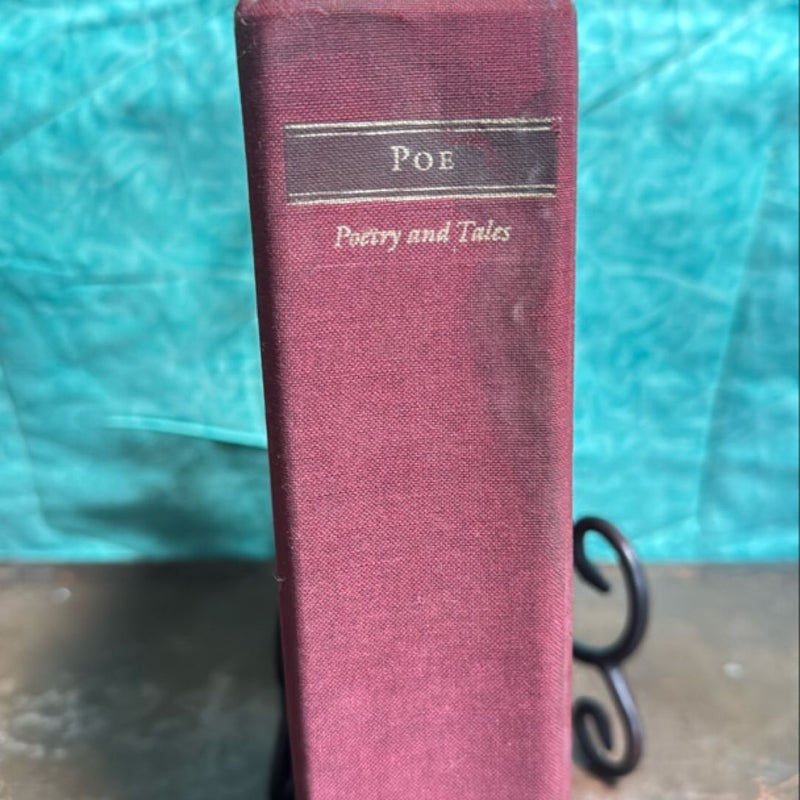 Edgar Allan Poe: Poetry and Tales (LOA #19)