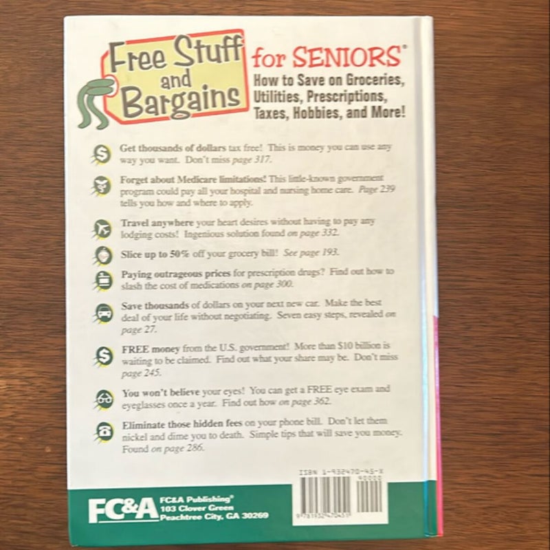The Bargain Book for Savvy Seniors