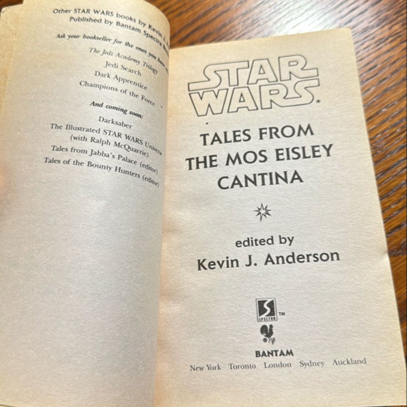 Star Wars Tales from the Mos Eisley Cantina