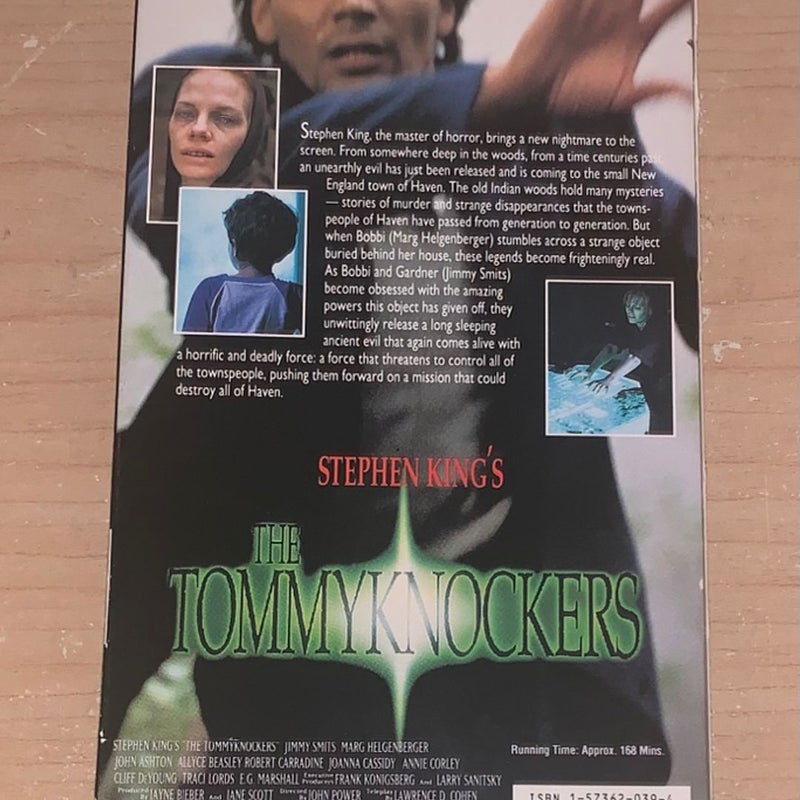 The TommyKnockers VHS Tape