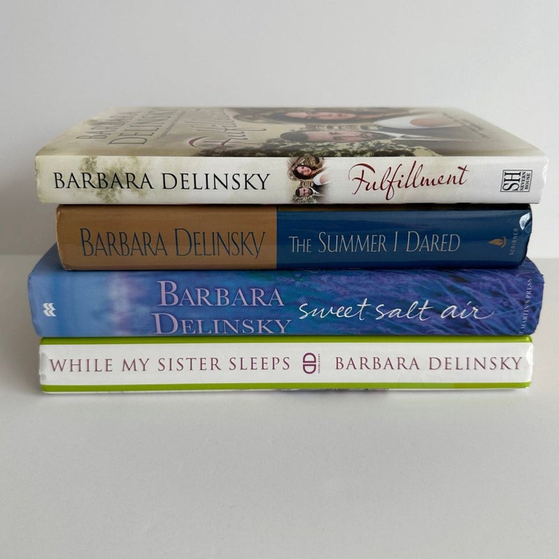 Barbara Delinsky book bundle, 4 books